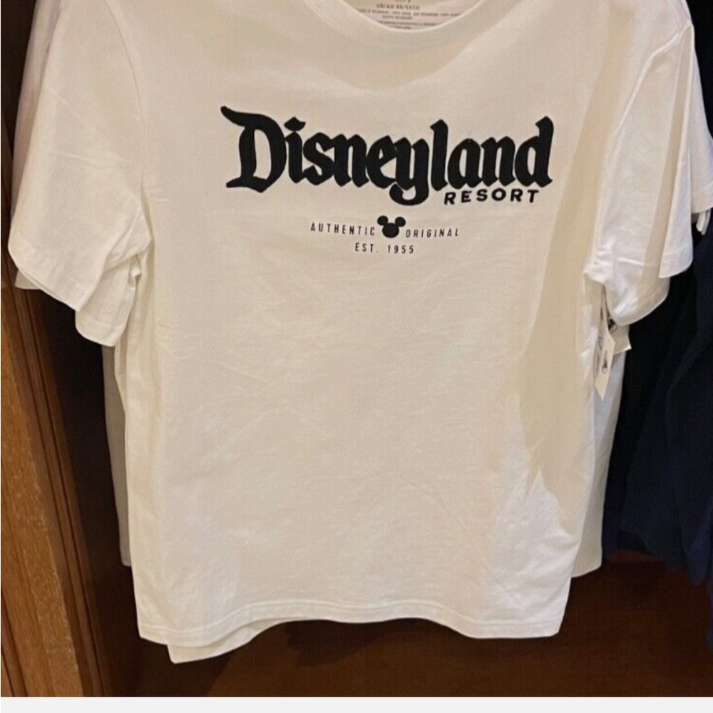 Disney White Short Sleeve Tee with Mickey Mouse Design